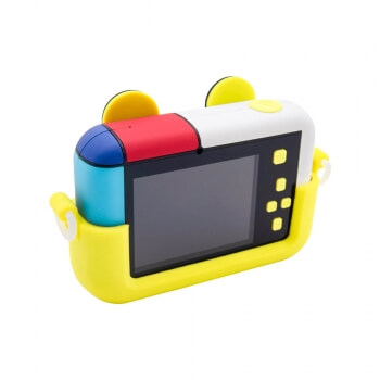 Детский фотоаппарат Mickey Mouse (желтый)-4