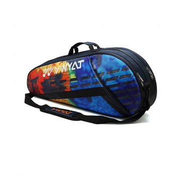 Спортивная сумка для теннисных ракеток с дополнительным отделением для одежды WYAT camouflage blue-2