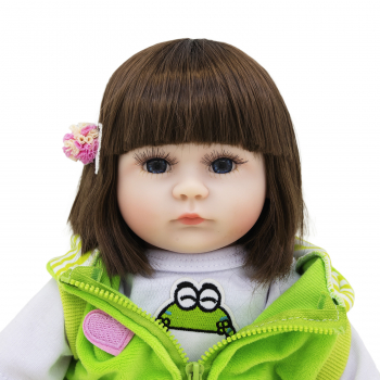 Мягконабивная кукла Реборн девочка Амелия, 42 см-5