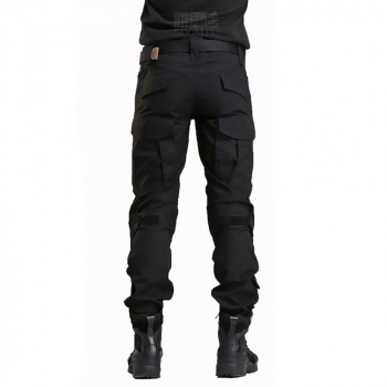 Тактический костюм Mantop с наколенниками и налокотниками Black XL-4