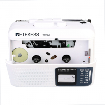Портативный радиоприемник с кассетным плеером Retekess TR606-13