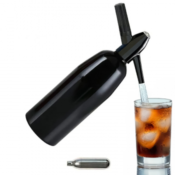 Сифон для газирования напитков Soda AL-008 (в комплекте 10 баллончиков)-1