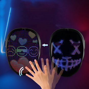 Светодиодная LED маска для вечеринок Veles-4
