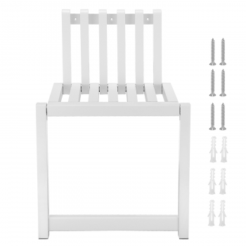 Складной стул настенный Shiratake, белый-2