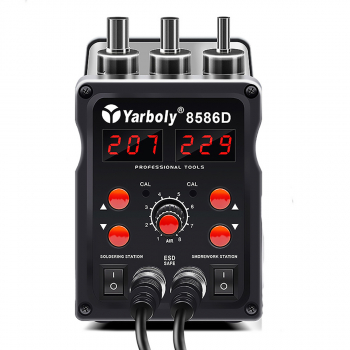 Паяльная станция Yarboly 8586D 700 Вт с набором для пайки-3