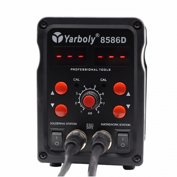 Паяльная станция Yarboly 8586D 700 Вт с набором для пайки-4