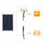 Набор гибких солнечных батарей 60Вт Sol Energy 5В/18В (2шт)-8