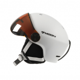 Лыжный шлем с очками Moon white XL-1