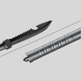 Многофункциональная лопата туристическая складная JEBU 82см-2